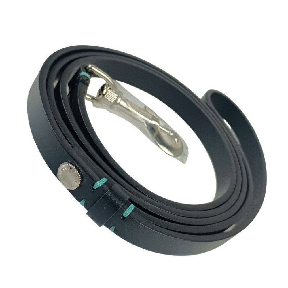 TIFFANY&Co. Dog Leash, Black Leather, Men's & Women's - Picture 2 of 5